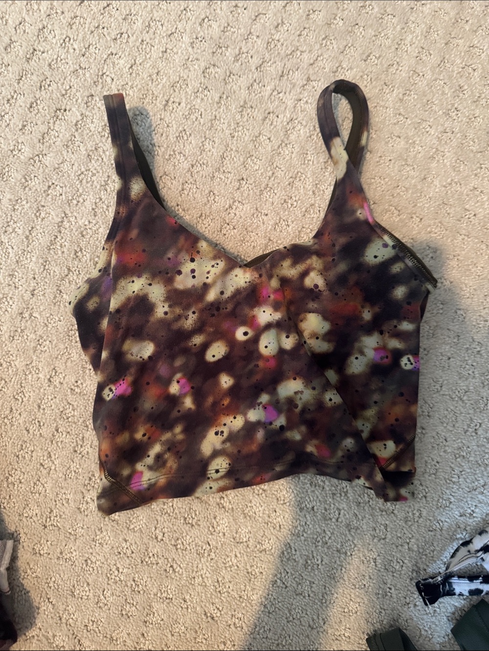 Lululemon Align Multicolor Printed Crop Tank Top